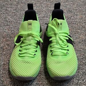 UA Project Rock 4 HOVR Volt Women's Training Shoes 8.5